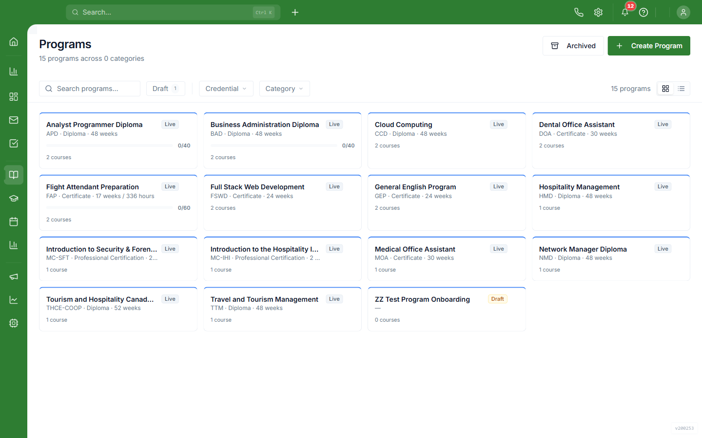 Every timetable checked against required program hours before publish.